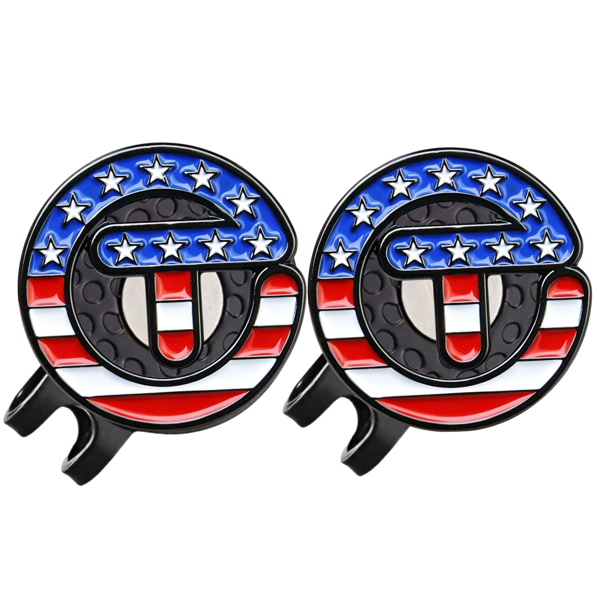 Golf Ball Premium - USA Themed Stars Stripes Golf Ball