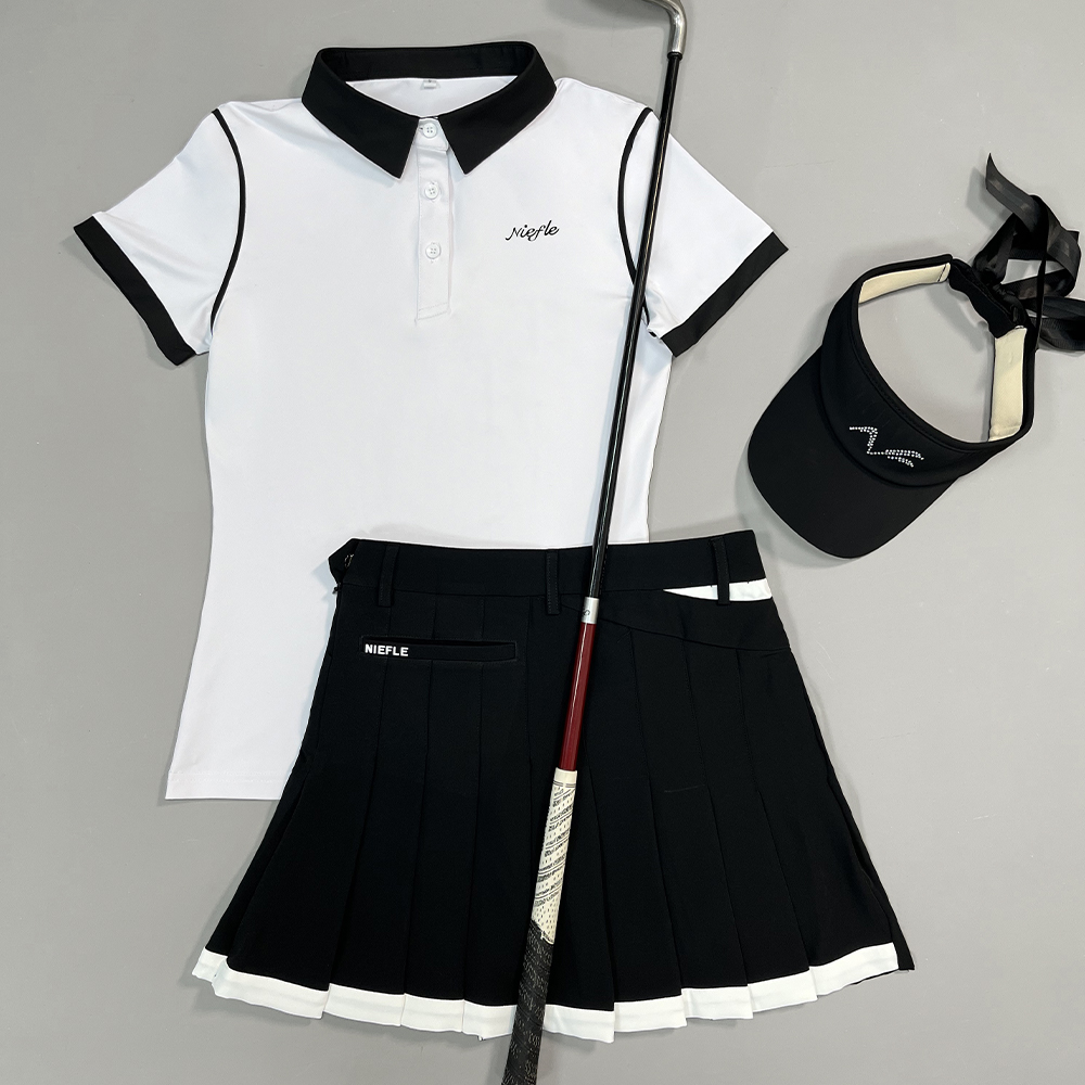 Golf Equipment For Women - Golf Women's Summer Short-sleeved Top Color