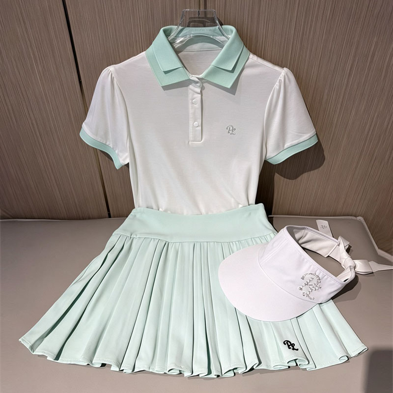PL Golf Double Collar Polo Shi - Golf Equipment For Women 评论和价格