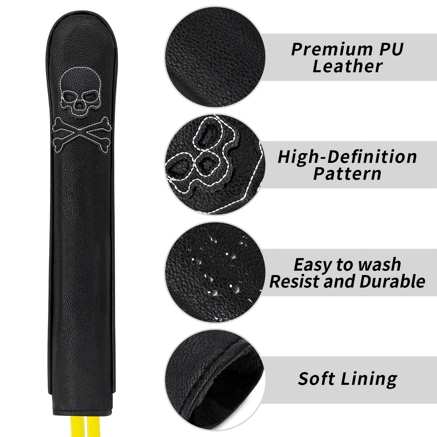 1pc Skull Head Directional Gol - Golf Equipment Organizer 评论和价格