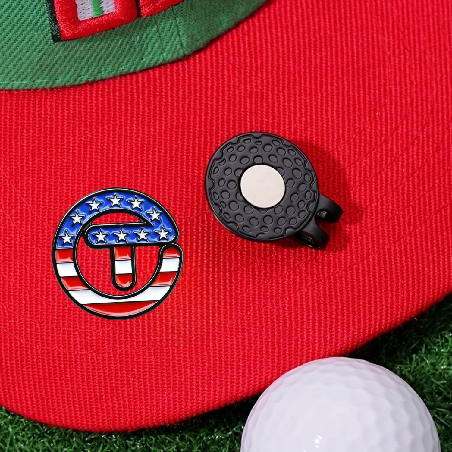 USA Themed Stars Stripes Golf  - Golf Ball Premium 评论和价格