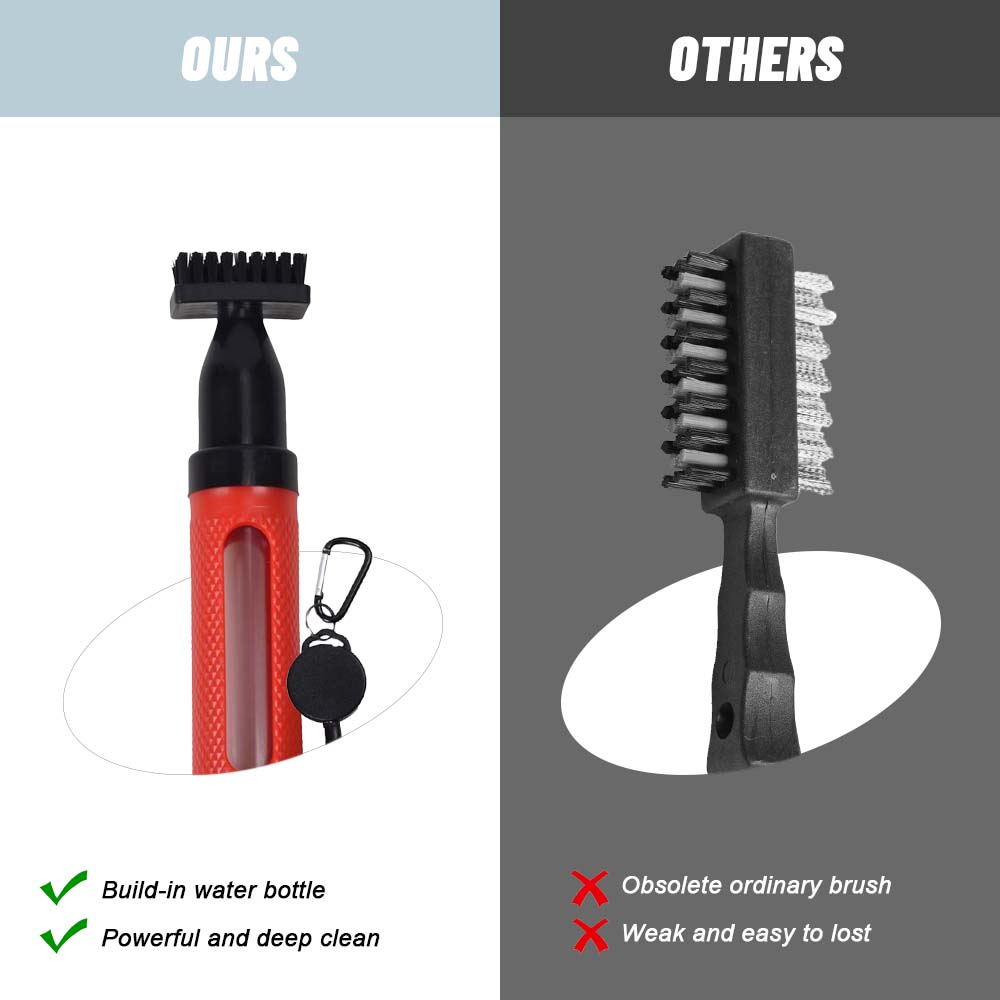 Golf Club Cleaning Brush with  - Golf Equipment Brands 评论和价格