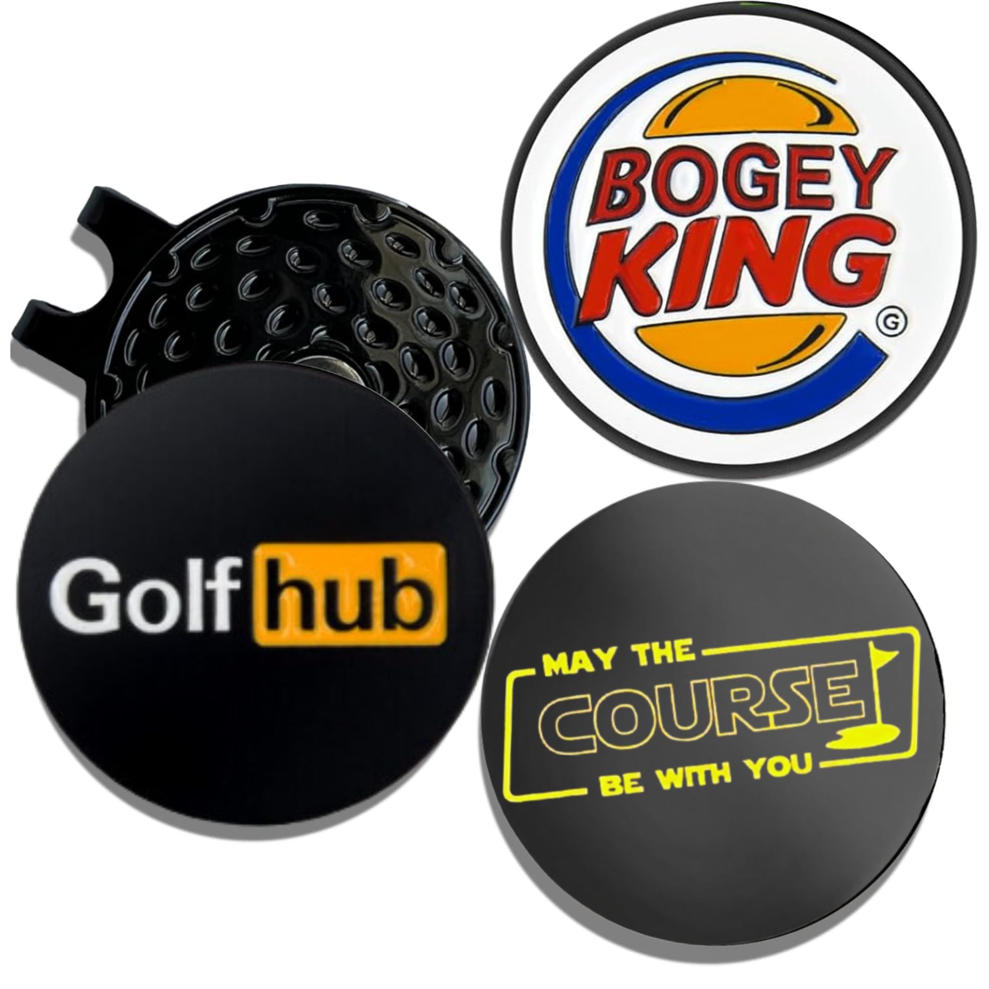 3 Pcs Funny Golf Ball Markers  - Golf Ball Premium 评论和价格